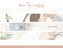 Tablet Screenshot of howheasked.com